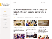 Tablet Screenshot of burtonstreet.co.uk